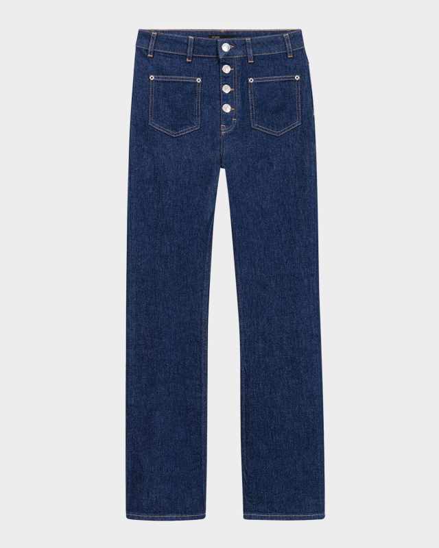 Passionbrut Straight-Leg Raw Denim Jeans